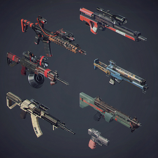 Weapon set 1