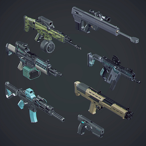 Weapon set 2